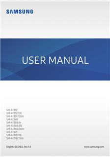 Samsung Galaxy A13 manual. Tablet Instructions.